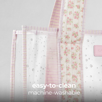 Quilted Ditsy Floral Jelly Tote Bag, CaseMate