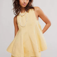 Cassius Denim Set, Free People (Yellow)