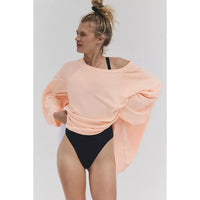 One to Beat Pullover (pastel peach) FPM