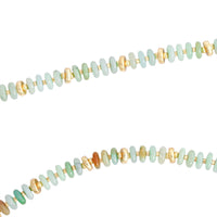 Amazonite Aura Pearl Necklace