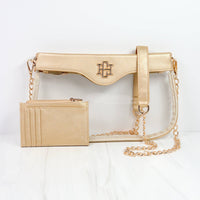 Molly Zip Card Holder GOLD