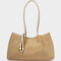Nova Small Shoulder Bag (Raffia)