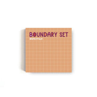 Boundary Set Sticky Notes