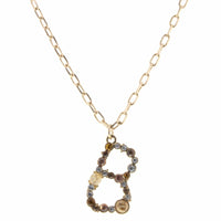 Czech Initial Necklace