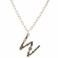 Czech Initial Necklace