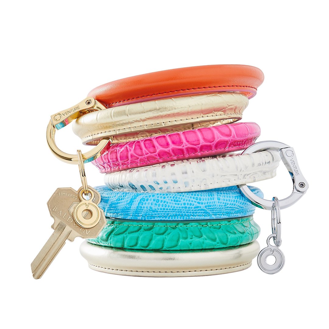 Big o leather key ring 2025