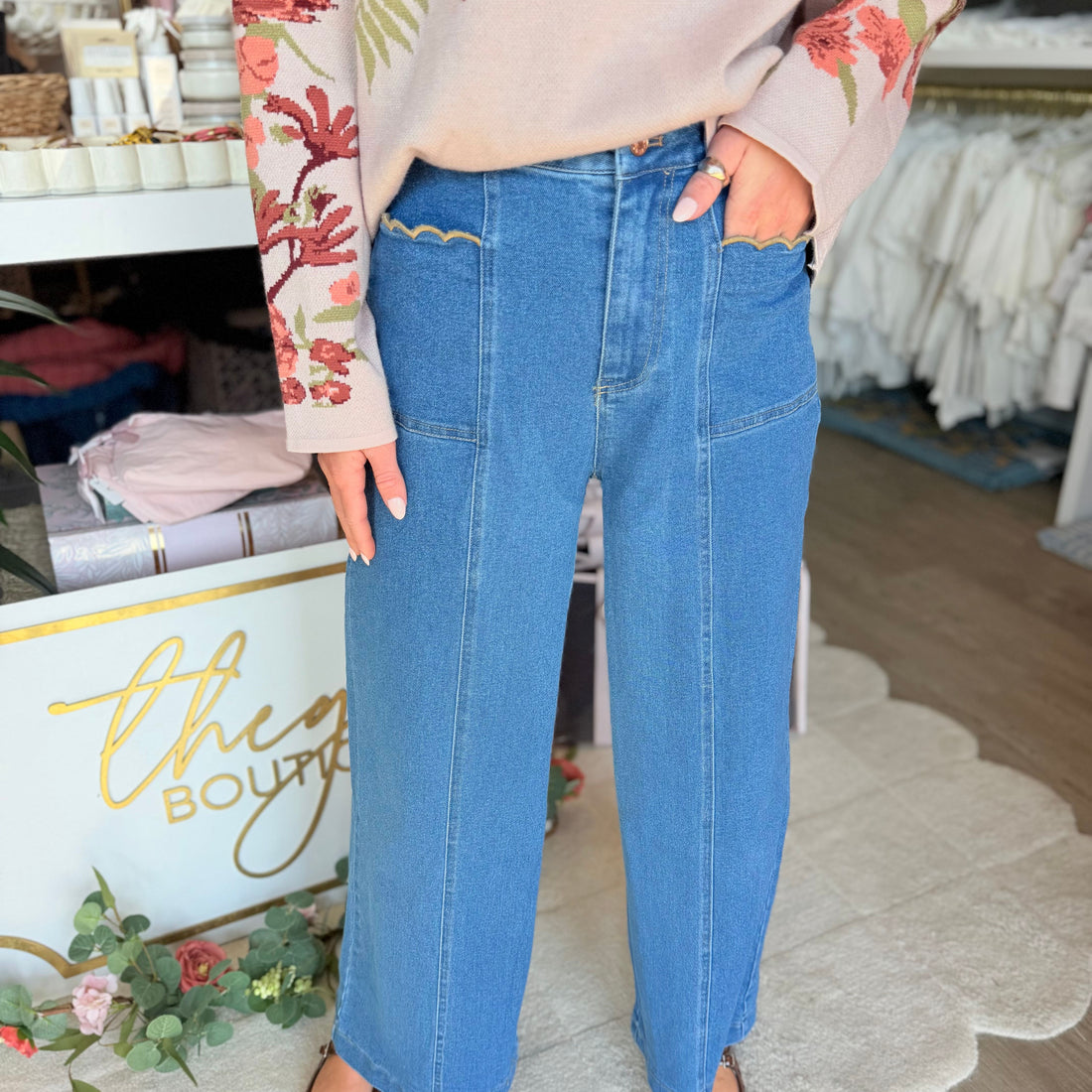 Mary Pant (Denim)
