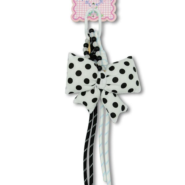 Bow Bag Charm (White)
