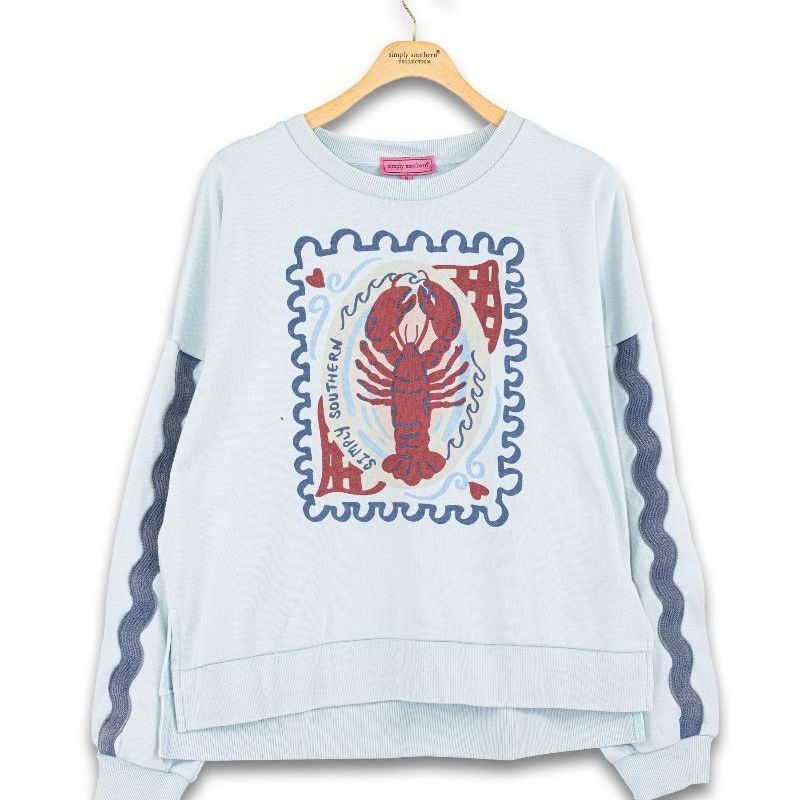 Lobster Ric Rac Pullover