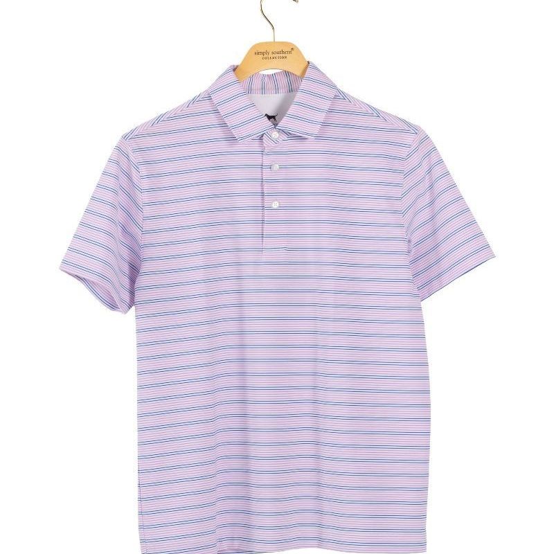 Stripe Youth Polo