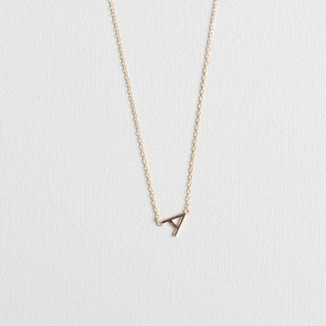 Little Initial Necklace