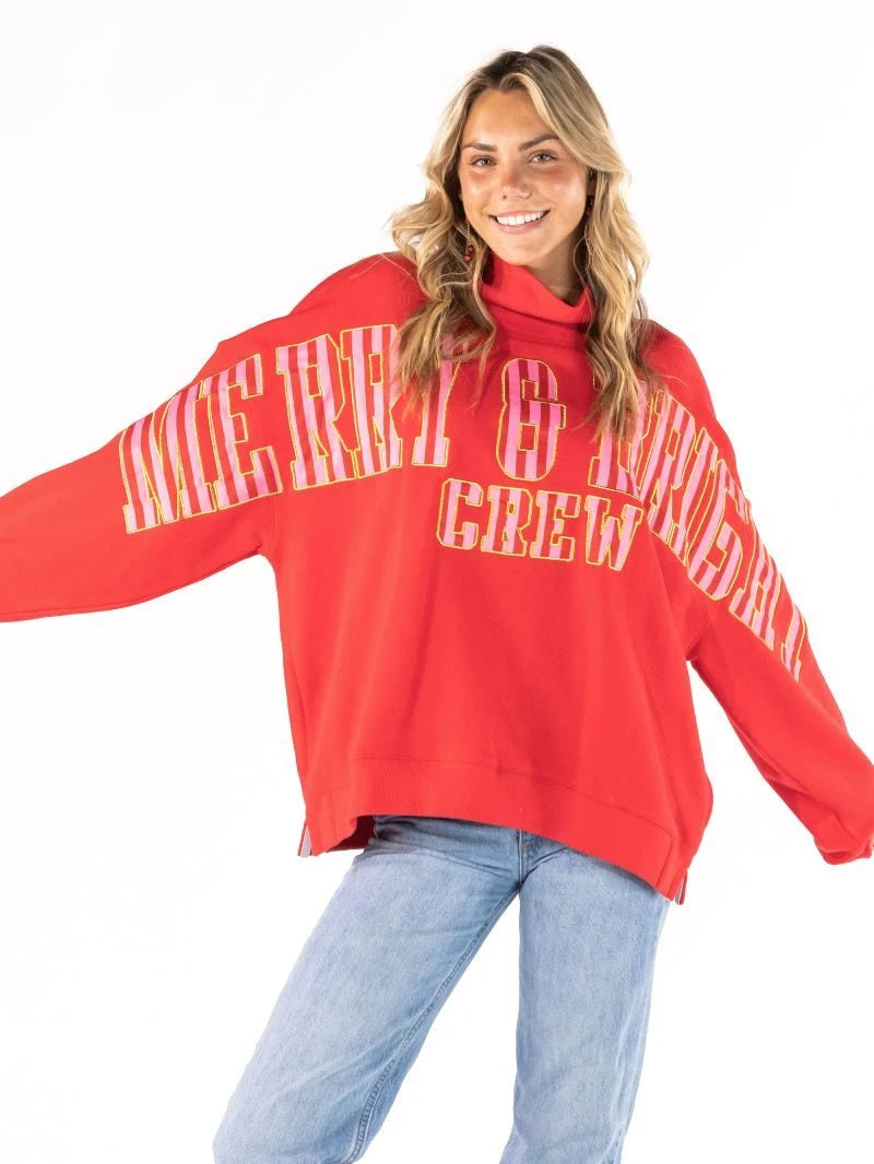Merry & Bright Crew Sweatshirt