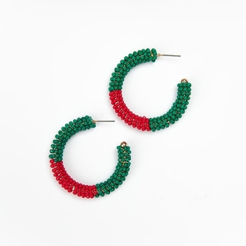 Red & Green Hoop