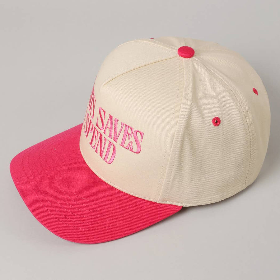 Jesus Saves I Spend Hat