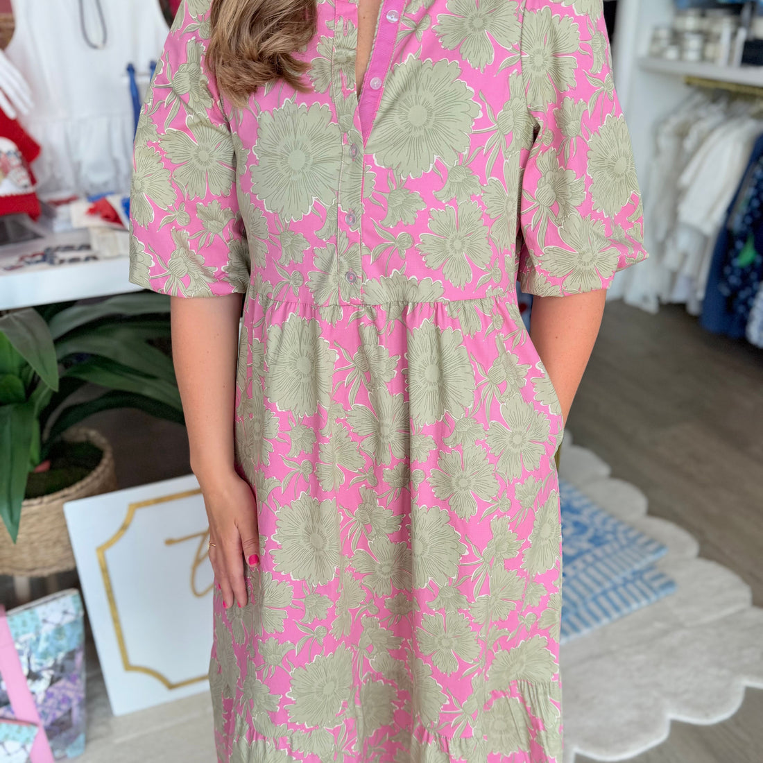 Riley Dress (Garden District)