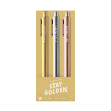 Jotter Set 3 Pack (Stay Golden)
