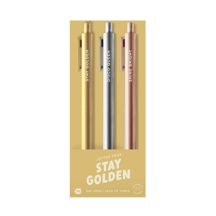 Jotter Set 3 Pack (Stay Golden)