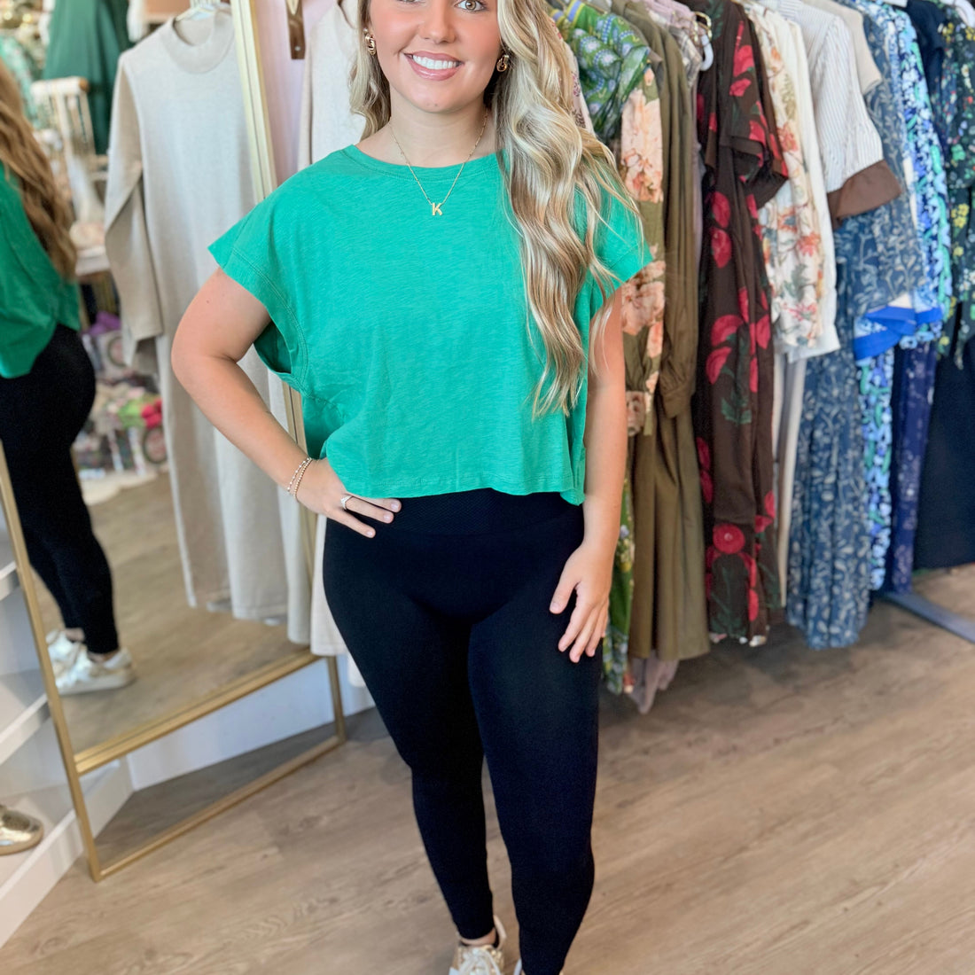 Kenzie Top (green)