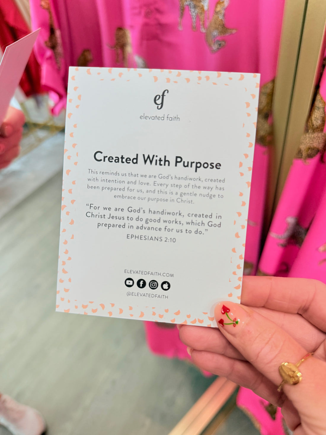 Created With Purpose Ring