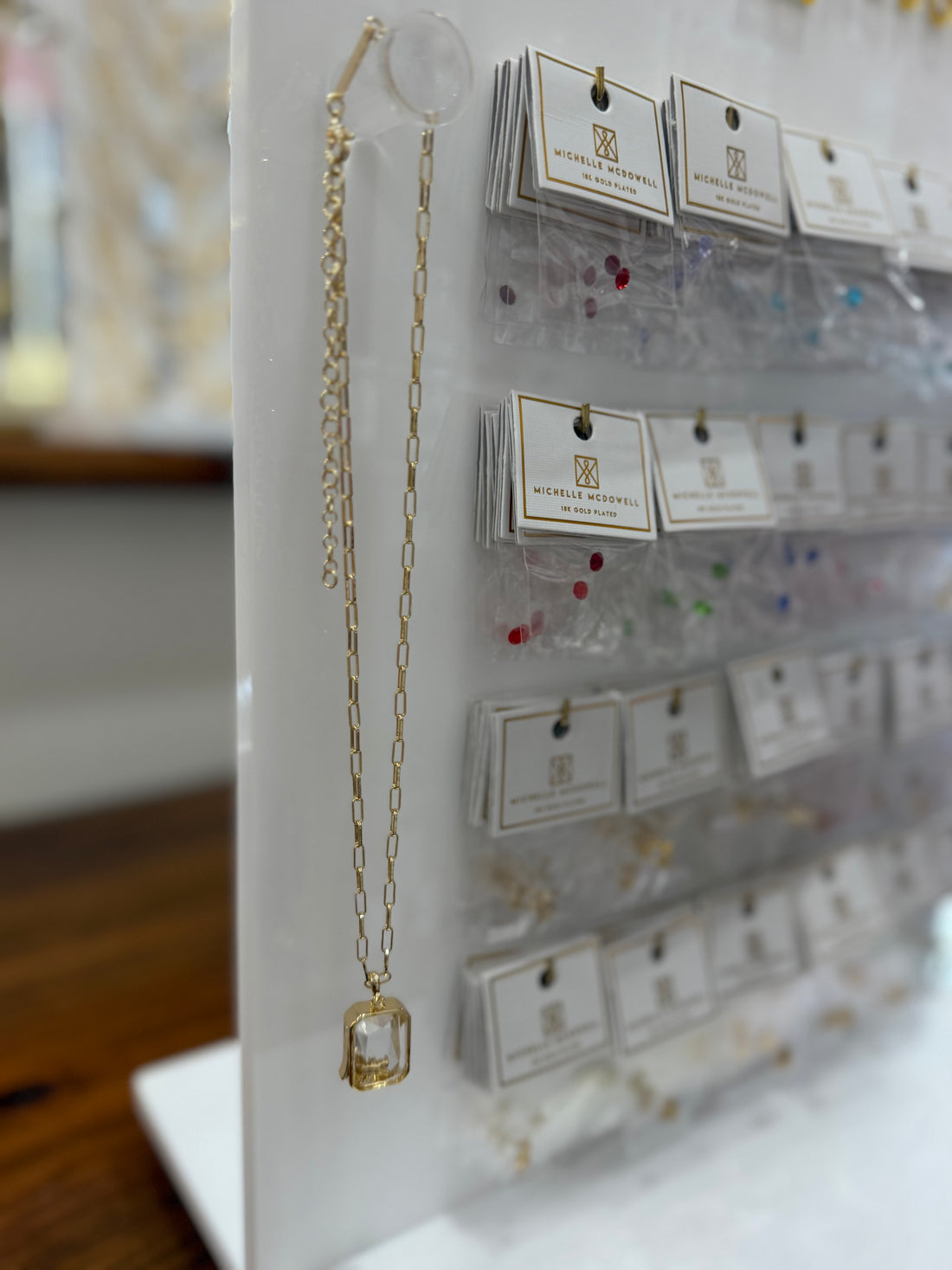 Juliette Locket Necklace (Rectangle)