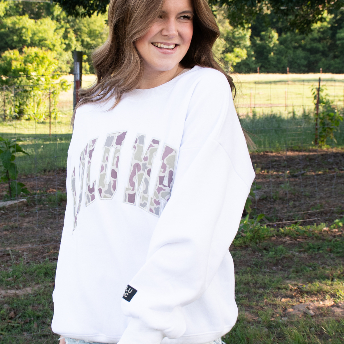 Lulu Mac Sweatshirt (White)