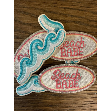 Beach Trucker Hat Patch