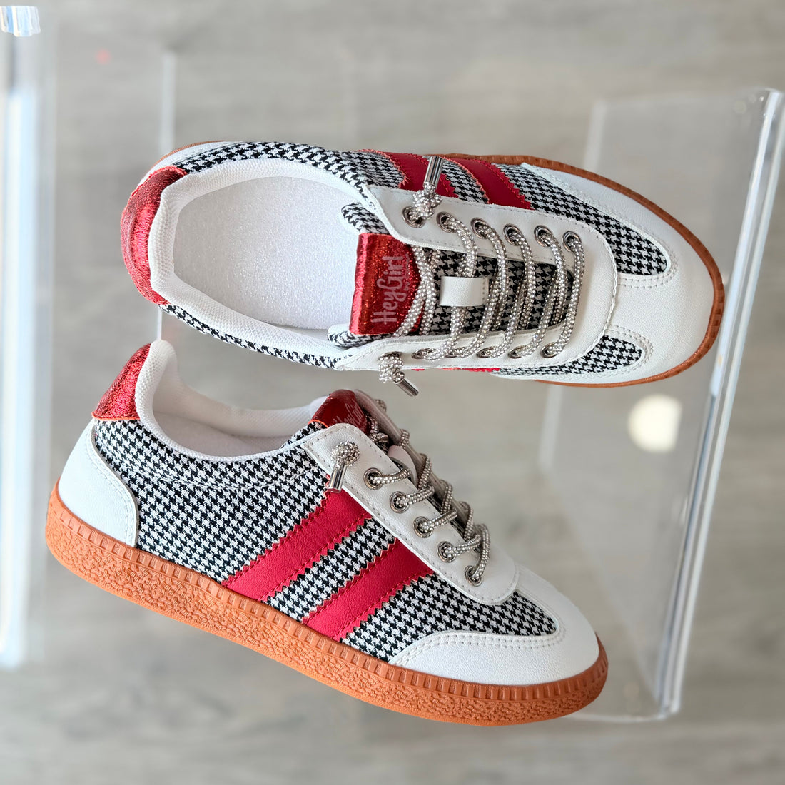 Heads Up Sneaker (Houndstooth)