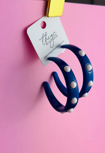 Acrylic Pearl Hoop