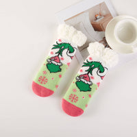 Kids Fuzzy Christmas Socks (Ornament)