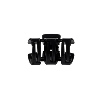 Jet Black, Petite Claw Clip
