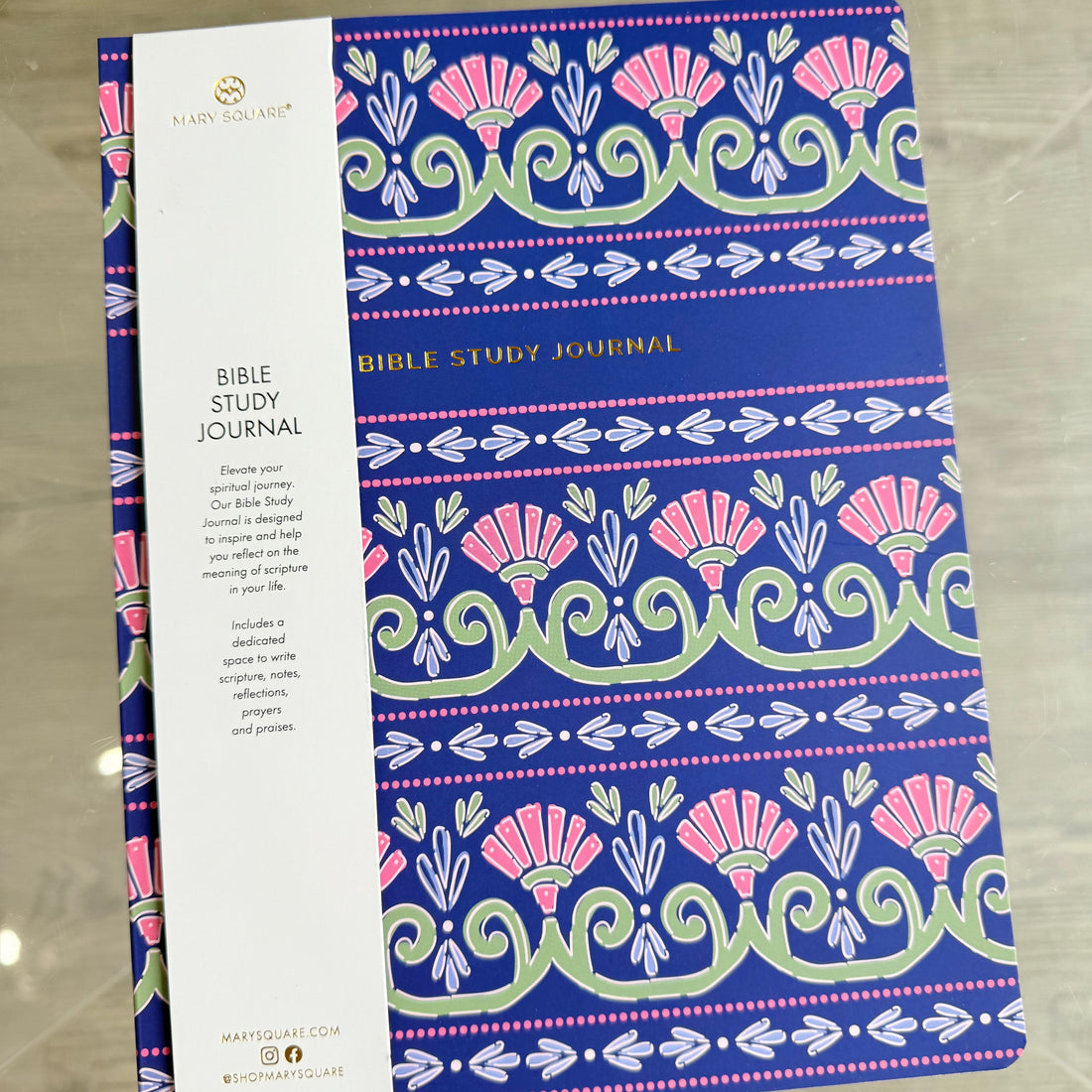 Bible Study Journal (Floral Foulard)