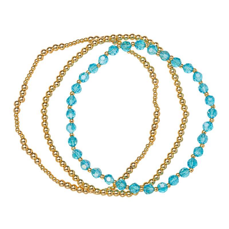 18K Gold Bracelet Set (march)