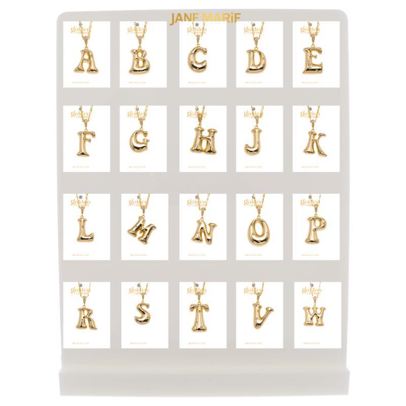 Bubble Letter Necklace