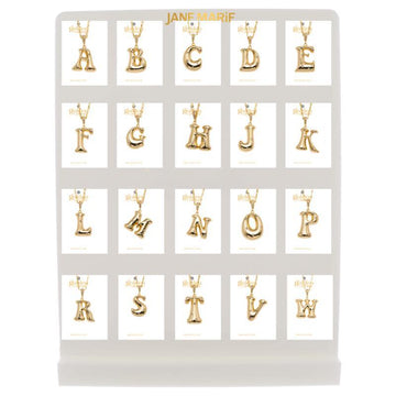 Bubble Letter Necklace
