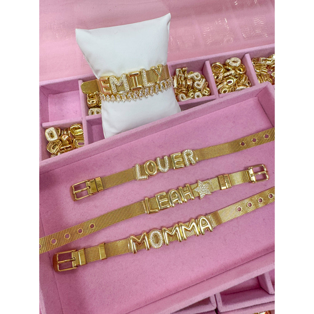 Slider Bracelet Charm (CZ)