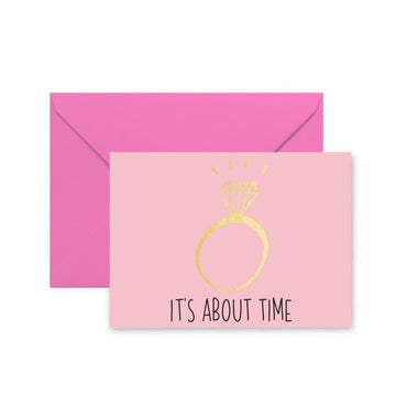 It's About Time Greeting Card