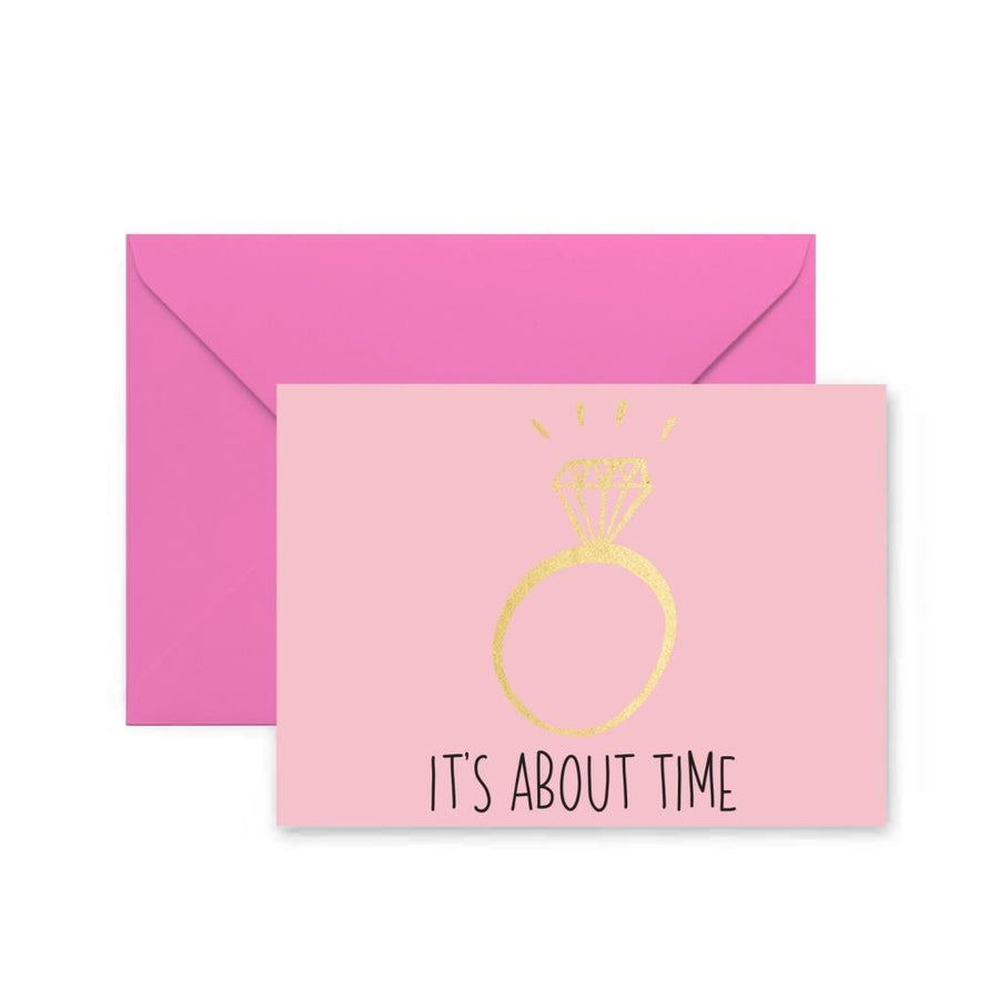 It's About Time Greeting Card
