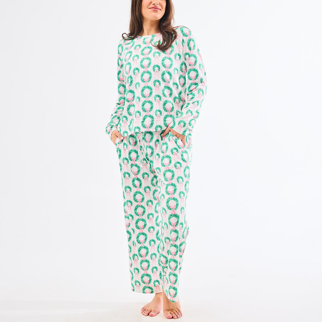 Rosy Wreaths Annie PJ Set