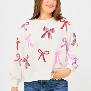 Sarah Bow Adult Sweatshirt