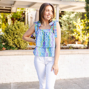 Sadie Blue Crush Top