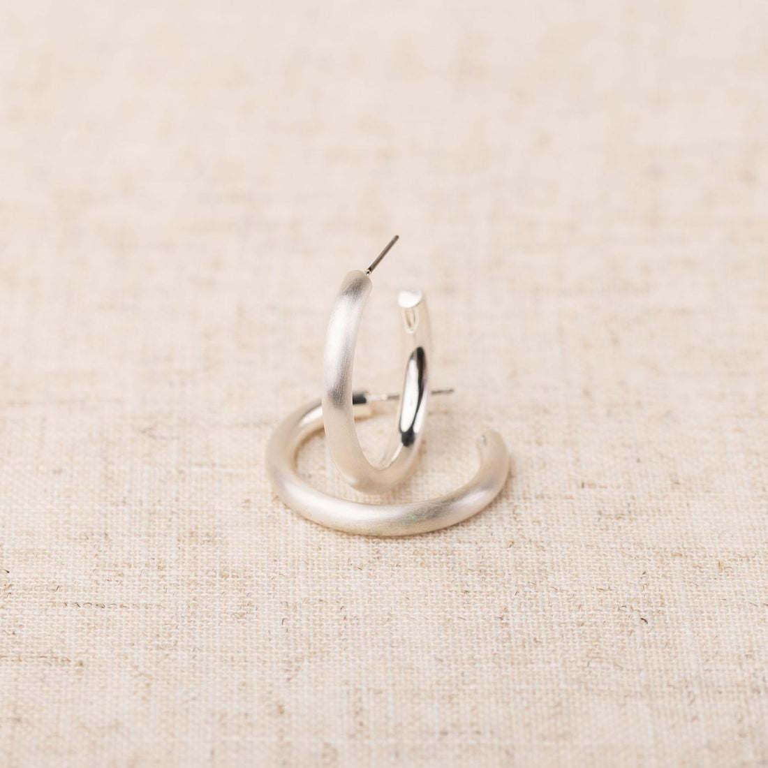 Cameron Silver Earring