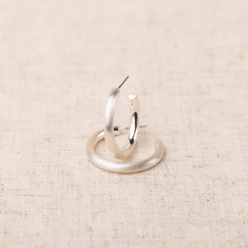 Cameron Silver Earring