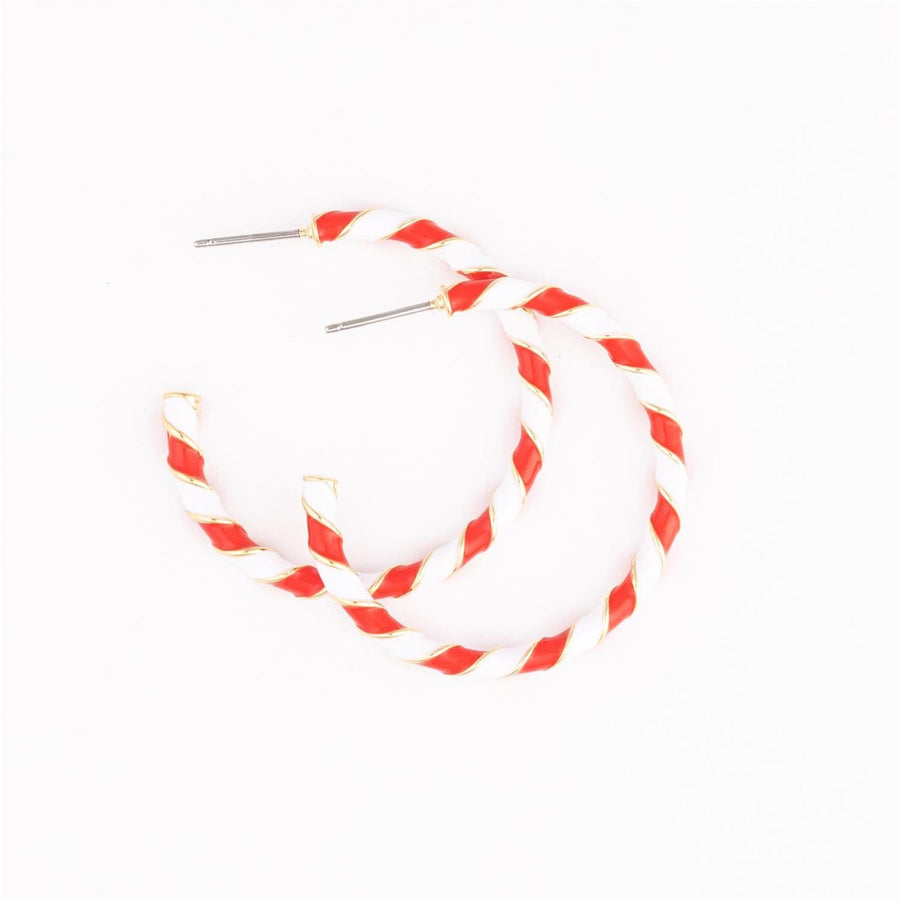Candy Cane Earring