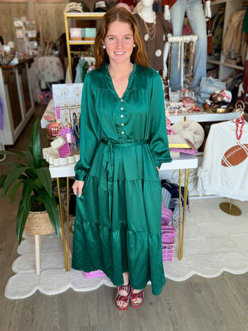 Gracelyn Aventurine Dress