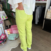 Chelsey Pant (lime)