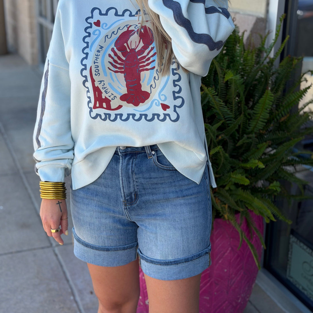 James Denim Short