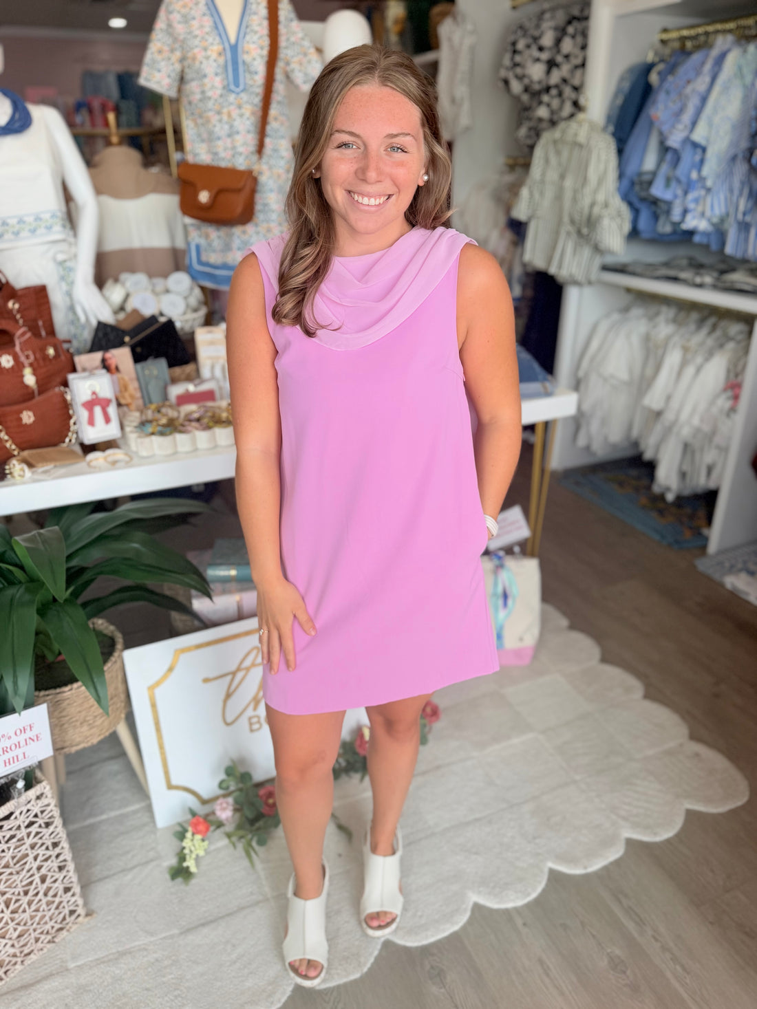 Riley Dress (Pink)