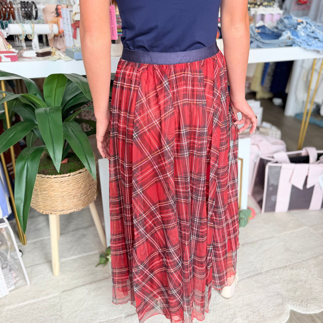 Riley Skirt (Red)