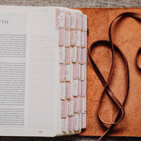 Gold Foil Bible Tabs (Dusty Pink)