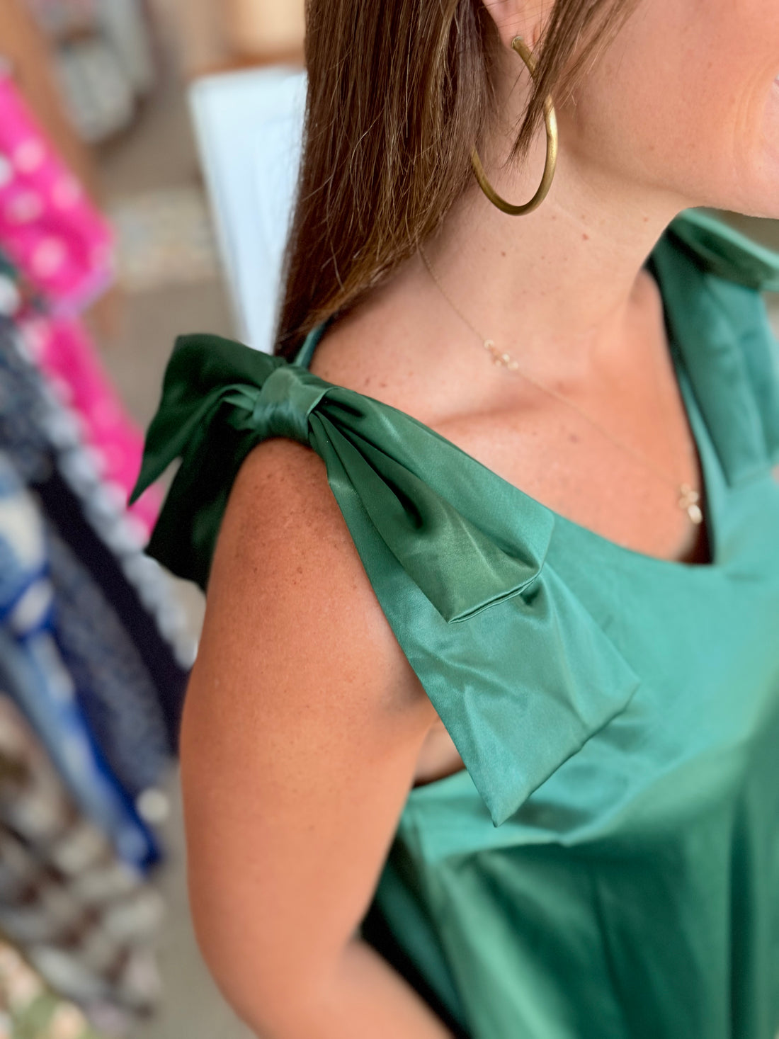 Doris Dress (green)